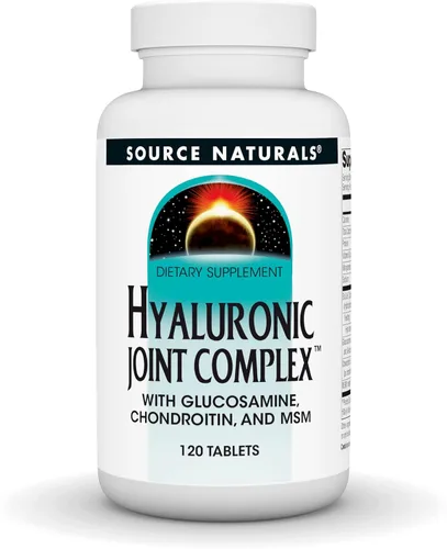 Vista 6 de Source Naturals Complejo articular hialurónico con glucosamina, condroitina y MSM Extra Strength - 30 Tabletas