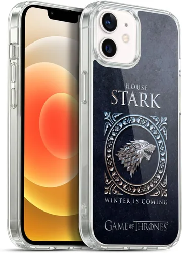 Vista 8 de Producto oficial de HBO Game of Thrones metálico Sigils Soft Gel Case para iPhone de Apple 7 Plus/8 PLUS, Lannister