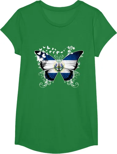 Vista 51 de Camiseta con diseño de bandera de El Salvador