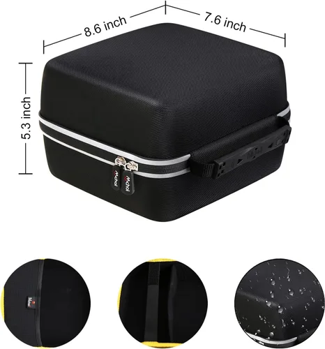 Vista 7 de Mchoi Estuche rígido portátil compatible con la herramienta de lijadora orbital DEWALT 20V MAX DCW210B, solo funda