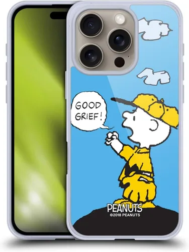 Vista 197 de Head Case Designs Funda de gel suave con licencia oficial de Peanuts Autumn Charlie Brown compatible con Apple iPhone 7 Plus/iPhone 8 Plus