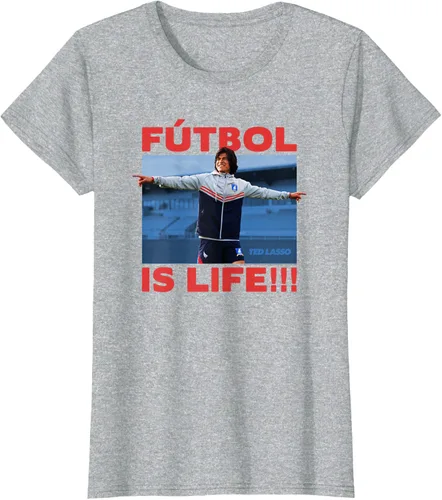 Vista 4 de Ted Lasso Dani Rojas Futbol is Life - Camiseta talla S Negro