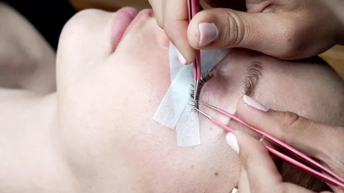 Vista 7 de Existing Beauty Lashes - Pegamento de extensión de pestañas profesional extra fuerte para extensiones de pestañas, se seca en 1-2 segundos