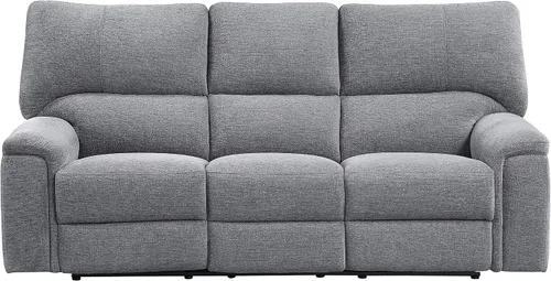 Vista 4 de Lexicon Evanside Wall Hugger - Sofá reclinable eléctrico, color carbón