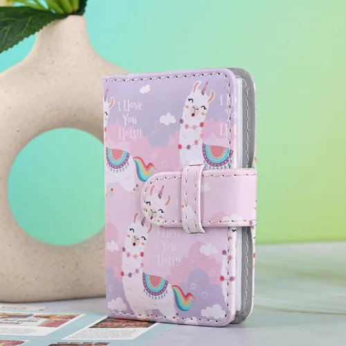 Vista 8 de Mini álbum de fotos de 28 bolsillos para mini película, foto de 2x3, tarjeta de fotos Kpop, álbumes cartera libro para Mini 12 11 40 7+ EVO 90 Alpaca