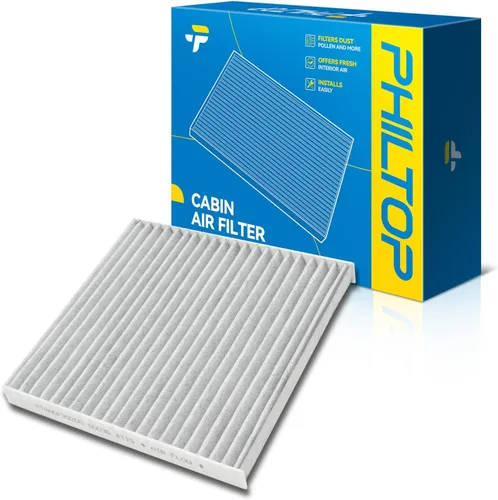 Vista 24 de PHILTOP Filtro de aire de cabina HEPA con carbón activado, compatible con Tesla modelo 3 2017-2025, modelo Y 2020-2025, filtro para arriba el olor a