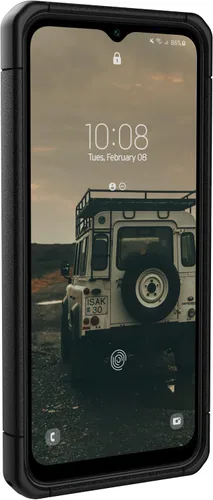 Vista 4 de URBAN ARMOR GEAR UAG - Funda protectora diseñada para Samsung Galaxy A14 5G, color negro, resistente, ligera, delgada, resistente a los impactos