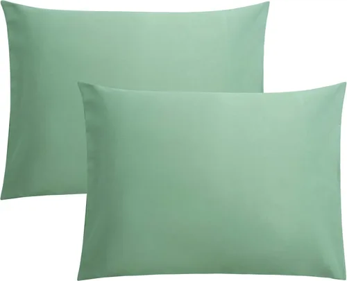 Vista 44 de FLXXIE Fundas de almohada de microfibra tamaño estándar, fundas de almohada suaves con cierre de sobre, fundas de almohada resistentes a arrugas