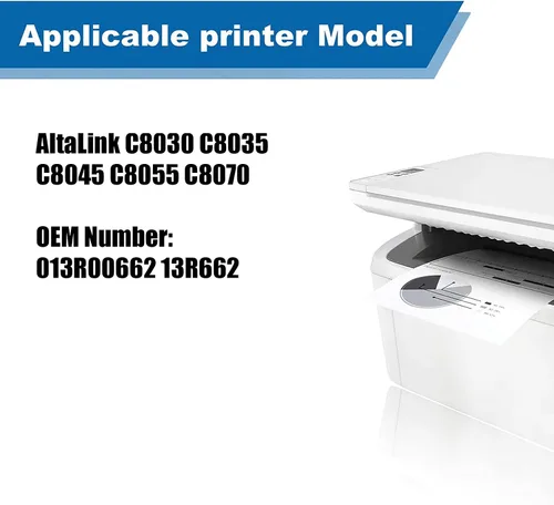 Vista 2 de Repuesto de unidad de tambor compatible C8030 de alto rendimiento para Xerox 013R00662 cartucho de tambor para impresora AltaLink C8030 C8035 C8045