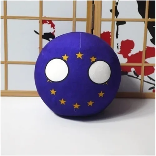 Vista 17 de 7.9 pulgadas, pelota de Polonia, Countryballs, Canadá, Reino Unido, Francia, baile de campo, decoraciones, cosplay de anime, juguetes de peluche
