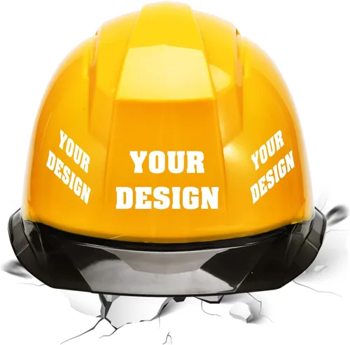Vista 18 de Casco de seguridad con logotipo personalizable, protector para la cabeza, para trabajo al aire libre (naranja (nuevo estándar))