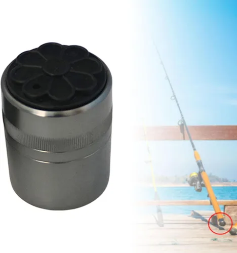 Vista 7 de Milageto Protector de caña de pescar ligero con orificio de drenaje, fácil de instalar, tapa protectora de repuesto para construir accesorios