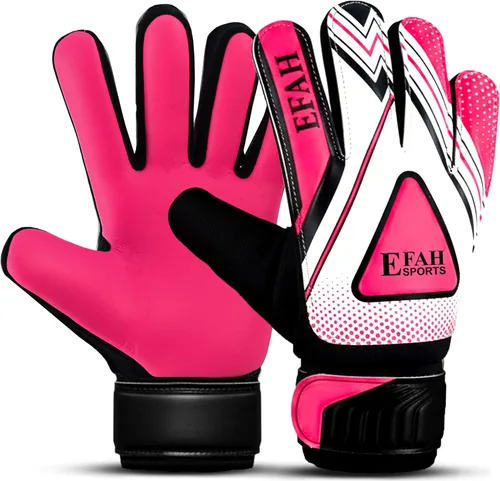Vista 10 de Guantes de portero de fútbol para niños y jóvenes, guantes de portero de fútbol con agarres fuertes