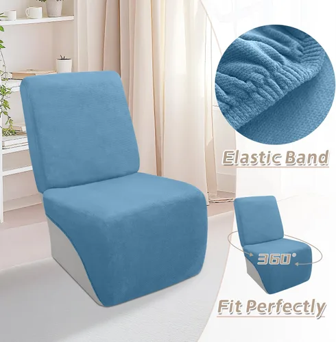 Vista 679 de Arfntevss Fundas de sofá seccional reclinable de terciopelo, Funda de sofá seccional de esquina para sofá reclinable, Funda elástica suave