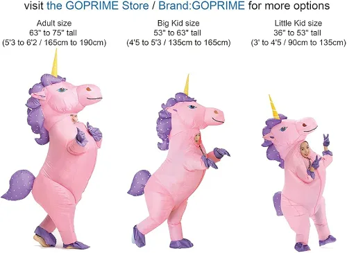 Vista 2 de GOPRIME Unicorn CostumeAdult