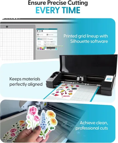 Vista 4 de Silhouette CAMEO - Alfombrilla de corte para álbumes de recortes