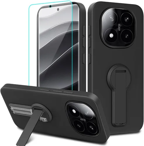 Vista 23 de Compatible con BLU Bold N4 Funda para teléfono, soporte oculto plegable giratorio de 360°, cubierta a prueba de golpes, funda protectora delgada