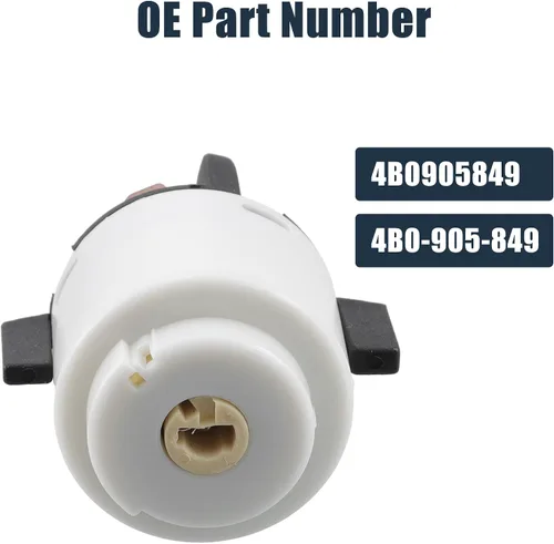 Vista 3 de X AUTOHAUX 4B0905849 Interruptor de arranque de encendido Botón de parada de arranque del motor para Volkswagen Jetta 1999 2000 2001 2002 2003 2004