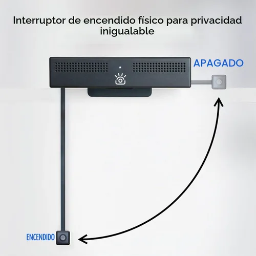 Vista 6 de iContact Camera Cámara web de contacto ocular ProXL 4K para monitores de 30