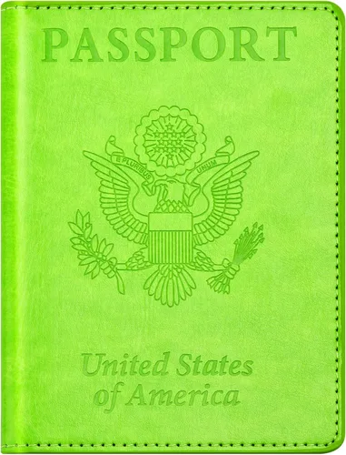 Vista 16 de Combo de tarjetero para pasaporte y vacuna, soporte para pasaporte con ranura para tarjeta de vacuna, cartera para pasaporte, funda para pasaporte