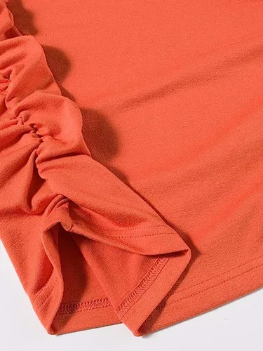 Vista 3 de ManMan Camiseta de maternidad de manga corta para mujer