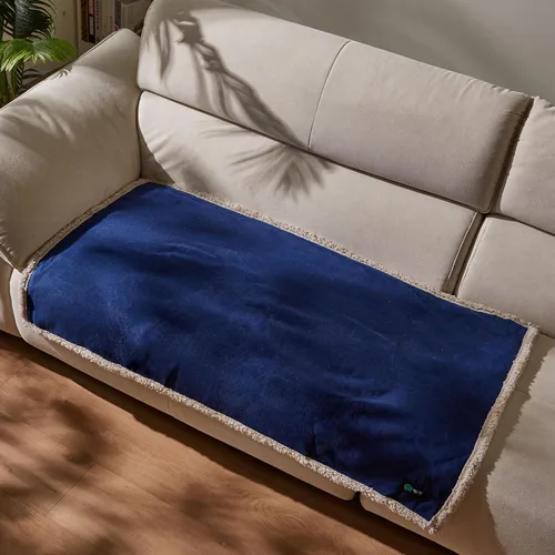 Vista 40 de Kritter Planet - Manta impermeable para perros, reversible, a prueba de agua, para sofá, cama y coche, fundas lavables para sofá para perros