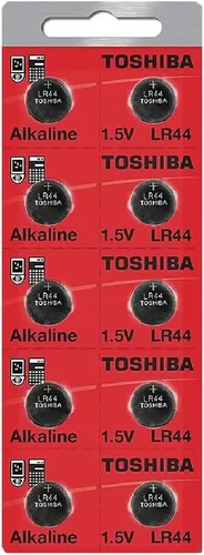 Vista 4 de Toshiba Baterías alcalinas LR44 AG13 de 1,5 voltios, 10