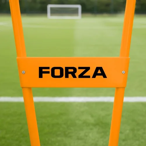 Vista 4 de FORZA Mini maniquí de fútbol de flujo de aire Naranja