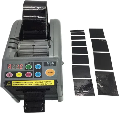 Vista 2 de Dispensador automático de cinta RT-7000 de hasta 6 longitudes diferentes de corte en círculo/máximo a 39 pulgadas de longitud de corte de cinta