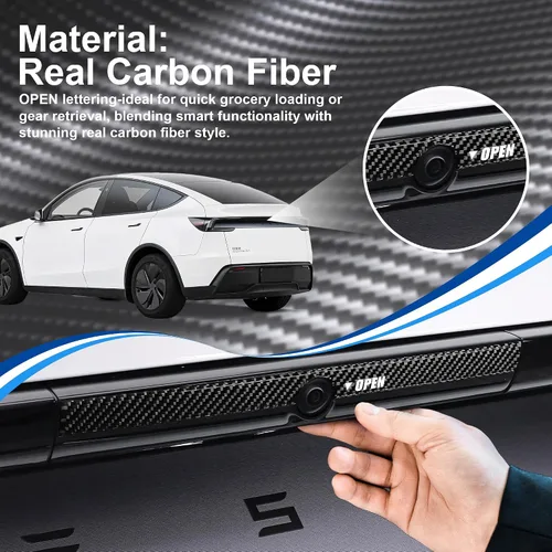 Vista 6 de frani Juego de 3 fundas de cámara exterior diseñadas para Tesla Model Y Juniper (estándar/Premium/Performance) 2025-2027, cubierta de protección