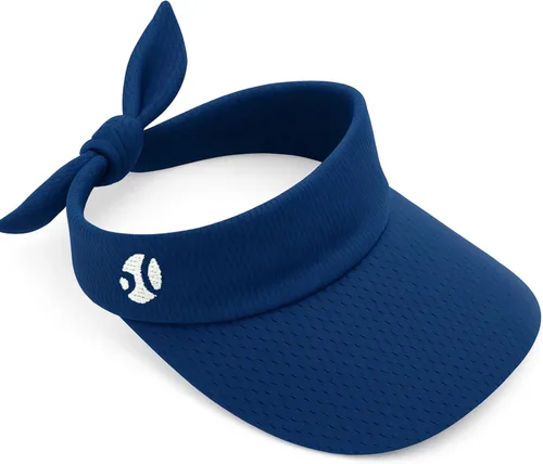 Vista 9 de Visera ajustable para mujer, protección UV, sombrero ligero para golf, tenis, correr y actividades al aire libre.