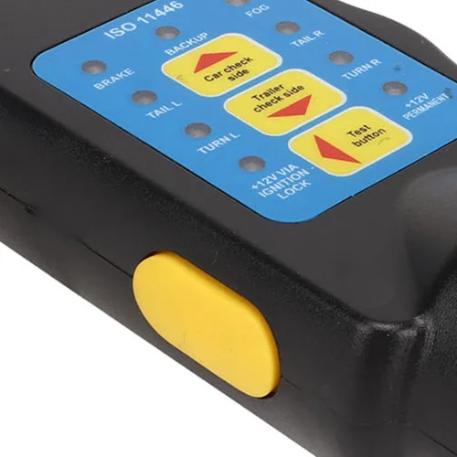 Vista 8 de Probador de circuito de alambre de luz de remolque Conector de 13 pines Herramienta de diagnóstico de coche de remolque para prueba de enchufe