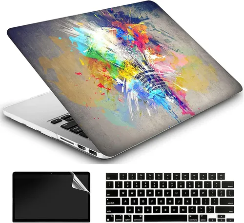 Vista 14 de Funda para MacBook Air de 15 pulgadas A3241 A3114 A2941 (versión 2023 2024 2025) – Carcasa rígida protectora a presión para MacBook Air de 15.3