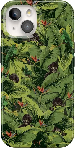 Vista 96 de Casely Funda para iPhone 15 Todas las cosas divertidas Diversión en días laborables Compatible con MagSafe Diseño clásico de carcasa