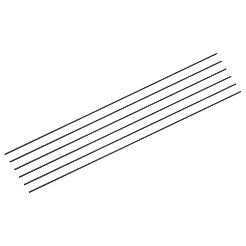 Vista 35 de MECCANIXITY Varilla de fibra de carbono, 0.020 in x 3.937 in para avión RC DIY herramienta ala tubo brazo cuadricóptero, paquete de 6