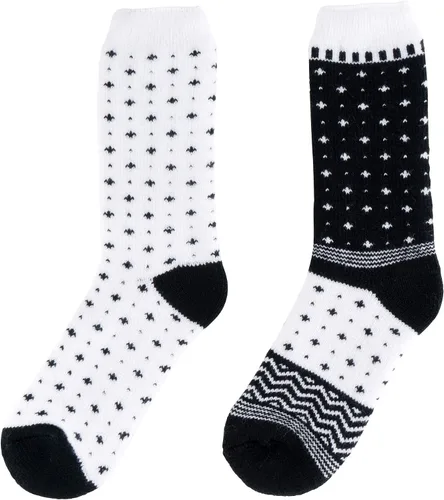 Vista 7 de HOT FEET 2 Pack Warm Cozy Thermal Socks for Women - Thick Insulated Crew for Cold Winter Weather