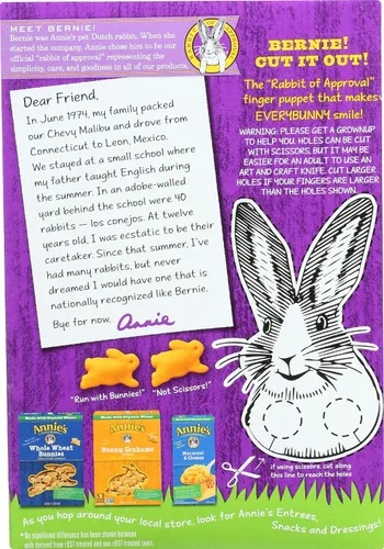 Vista 38 de Annie's Organic Chocolate Bunny Graham Snacks, 7.5 onzas