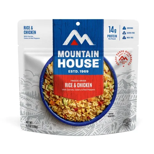 Vista 14 de Mountain House Buffalo Style Chicken Mac & Cheese Alimentos liofilizados para mochileros y campamentos Paquete de 6