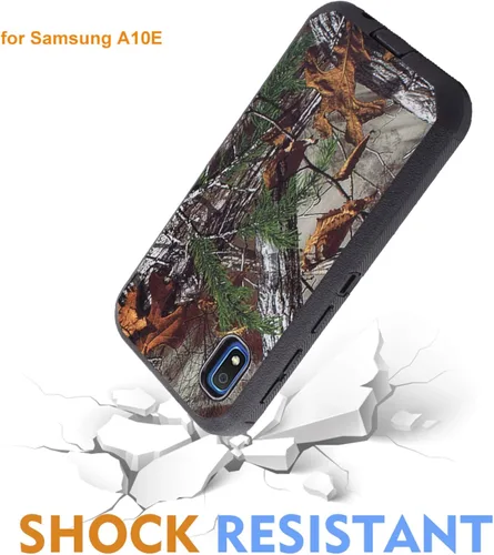 Vista 5 de A10E Customerfirst - Funda para Samsung Galaxy A10E [protección de cuatro capas] Funda protectora resistente, cuerpo resistente, cubierta completa