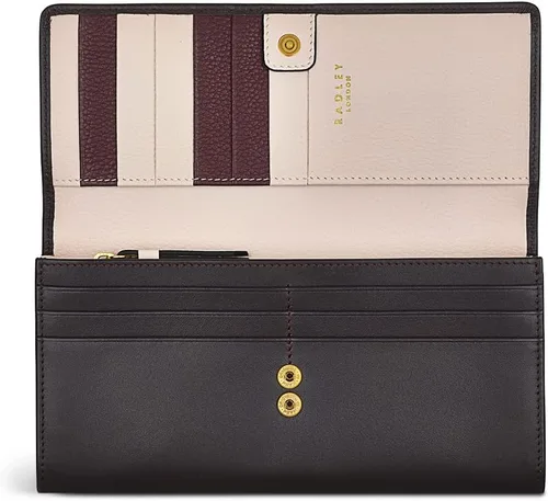 Vista 3 de Radley London Puffy Radley - Cartera grande Flapover Sangre de toro Minimalista