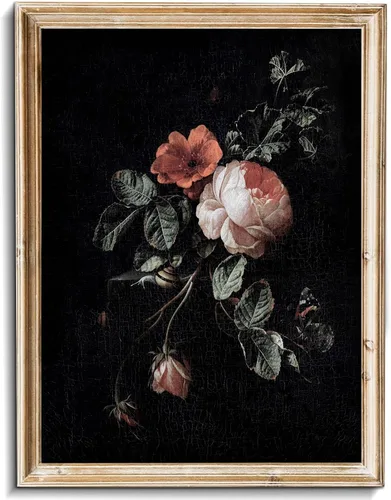 Vista 27 de uniro Arte de Pared de Pintura Rústica de Calabaza de Otoño, Pintura de Naturaleza Muerta de Calabaza, Arte Rústico de Otoño, Impresión de Pared