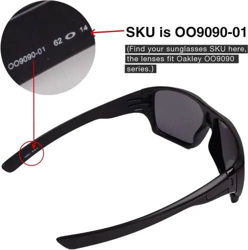 Vista 6 de walleva Lentes de repuesto para Oakley DispatchGafas de sol Color 10opciones disponibles