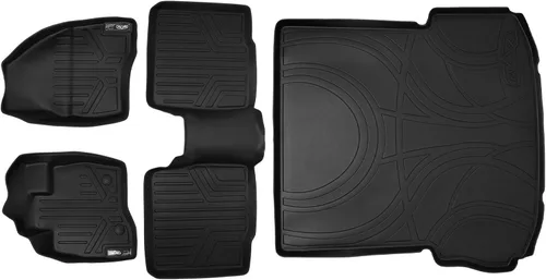 Vista 22 de SMARTLINER Alfombrilla de suelo para maletero de carga para todo tipo de clima para Ford Explorer 2002-2010