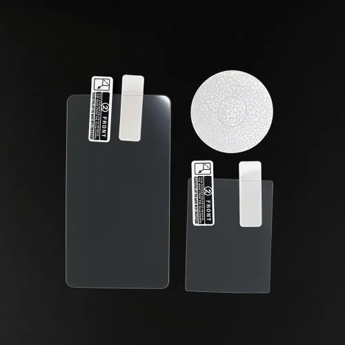 Vista 2 de Película protectora de pantalla LCD frontal suave, película protectora trasera y película de rueda de clic para iPod Classic 7ª generación 6ª