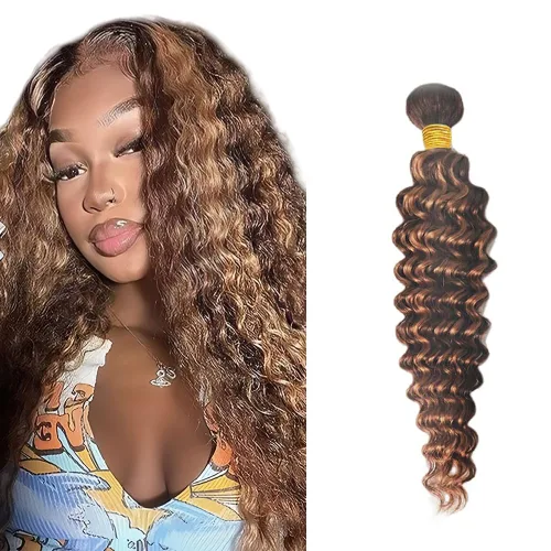 Vista 65 de 300g 1B27 Human Hair Bundles Honey Blonde Bundles Human Hair 10A Brazilian Virgin Remy Hair Extensions 8 10 12 Inch