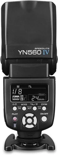Vista 10 de Yongnuo YN560 IV Flash Speedlite inalámbrico, Flash Master + Slave + Sistema de disparo incorporado, para cámaras digitales Canon Nikon Pentax Negro