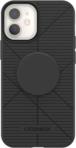 Vista 3 de Funda OtterBox + POP para Apple (Apple iPhone 12 Mini, color negro)