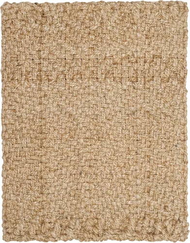 Vista 3 de SAFAVIEH Natural Fiber Collection - Alfombra decorativa de 2 pies 3 pulgadas x 4 pies, natural, hecho a mano, ideal para zonas de alto tráfico