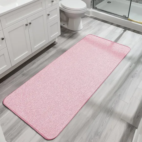 Vista 15 de Tapete de baño ultrafino, con base de goma, antideslizante, secado rápido, lavable a máquina, pelo bajo, absorbente, para ducha exterior, fregadero