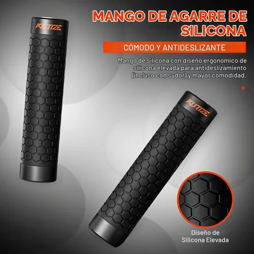 Vista 7 de KUTIZE Cuerda de saltar, cuerda de saltar pesada para hombres y mujeres, cuerdas de saltar pesadas ajustables de 1 libra, adecuada para boxeo